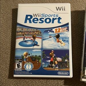 Nintendo Wii Sports Resort Game - Blue and White